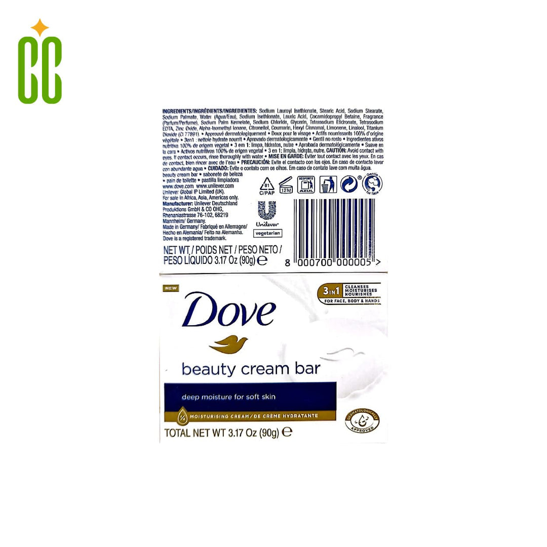 Dove Jabon Pastilla 90gr Original