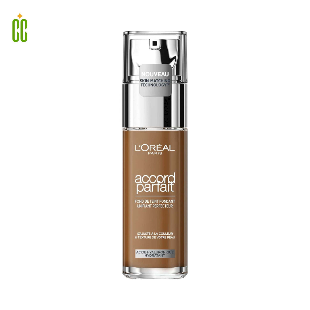 L'Oréal Paris Base de Maquillaje acabado natural con ácido hialurónico, 8.5.D/8.5.W, 30 ml