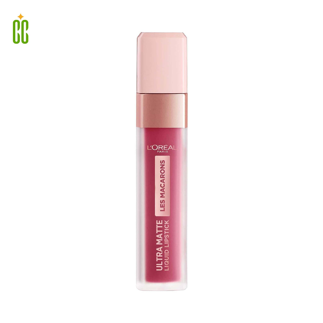 L'Oréal Paris Labial líquido mate Les Macarons, 820 Praline de Paris, 7.6ml