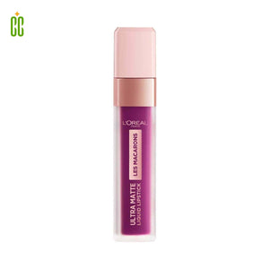 L'Oréal Paris Labial líquido mate Les Macarons, 840 Infinite Plum, 7.6ml