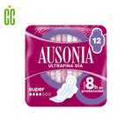 AUSONIA - Ultrafina Compresas Super, 12 Unidades
