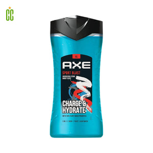 AXE Gel De Ducha Sport Blast 3 in 1, 400ml