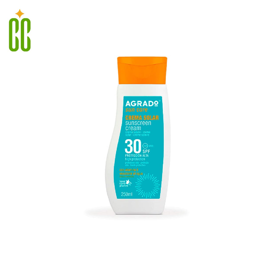 Agrado - Crema Solar SPF-30, 250ml