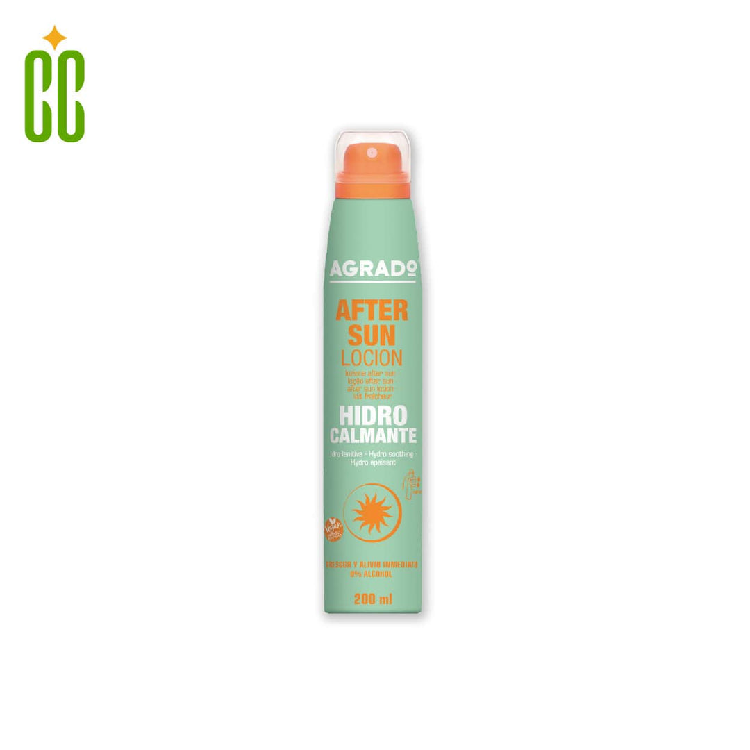 Agrado Spray Aftersun Loción Hidrocalmante, 200ml