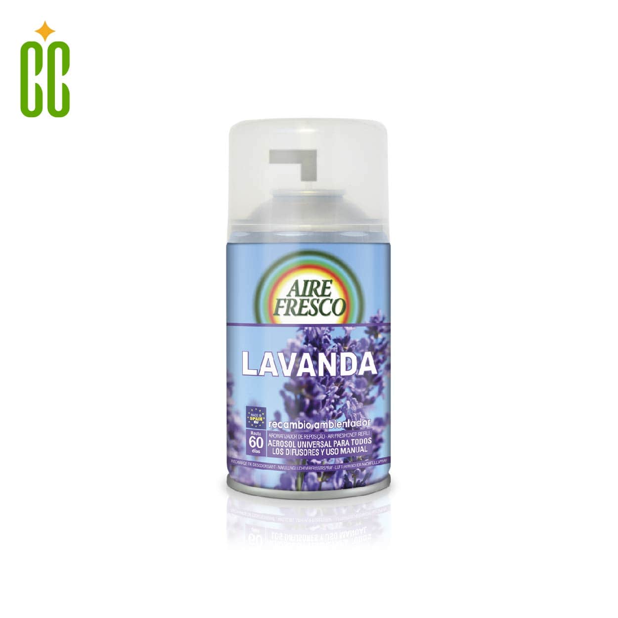 Aire Fresco Lavanda Ambientador para casa, coche, 250ml