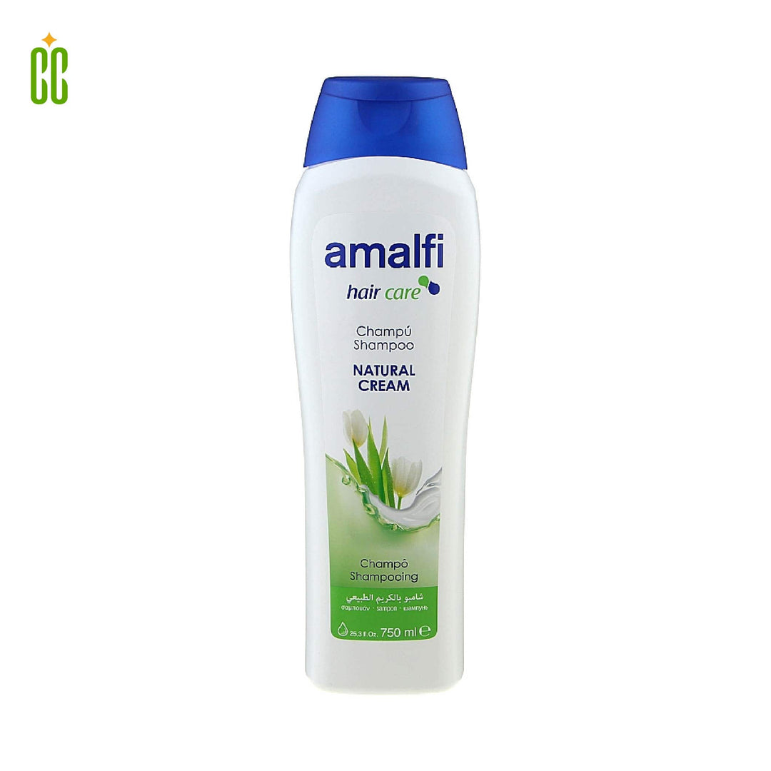 Amalfi Hair Care Champú Natural Cream, 750ml