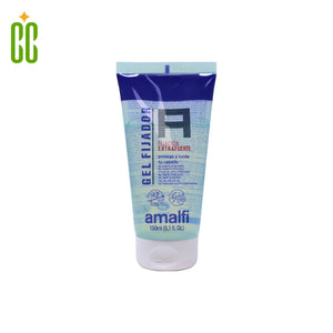 Amalfi - Gel Fijador, Fijación Extrafuerte, Protégé y Cuida tu Cabello, 150ml