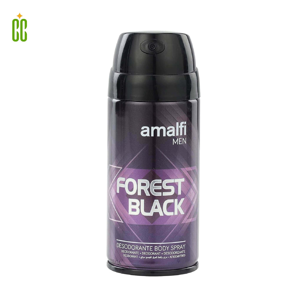 Amalfi Desodorante Hombre Forest Black, 150ml