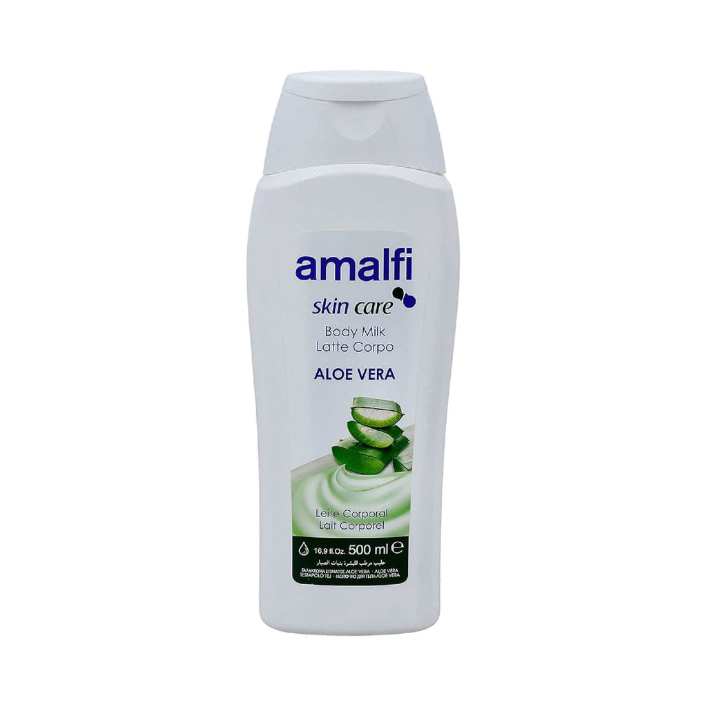 amalfi aloe vera crema hidratante Amalfi Leche Corporal Aloe Vera, 500ml – Cosmo Cosmetics