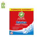 Ariel Básico Detergente en Polvo, 40 Dosis, 2600 gr