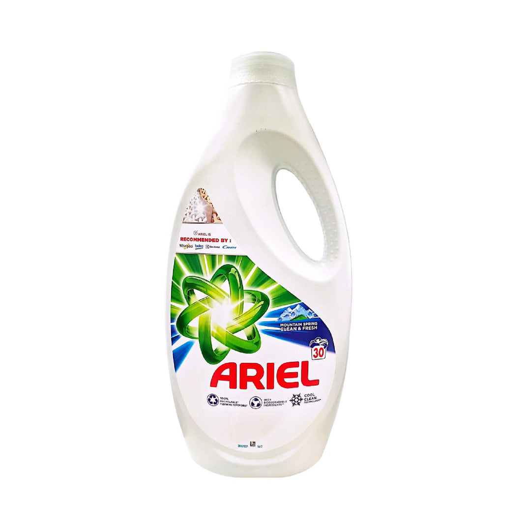 Ariel Detergente Líquido 30 Lavados, 1500ml