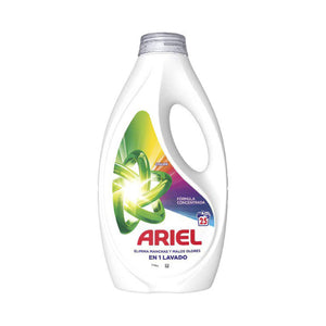 Ariel Detergente Líquido Color 25 Lavados, 1375ml