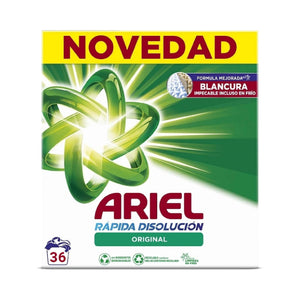 Ariel Original Detergente Polvo 36 Lavados, 2340g