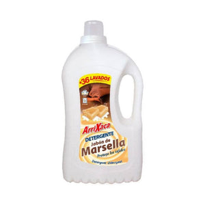 Arrixaca Detergente Jabón de Marsella 36 Lavados, 2850ml