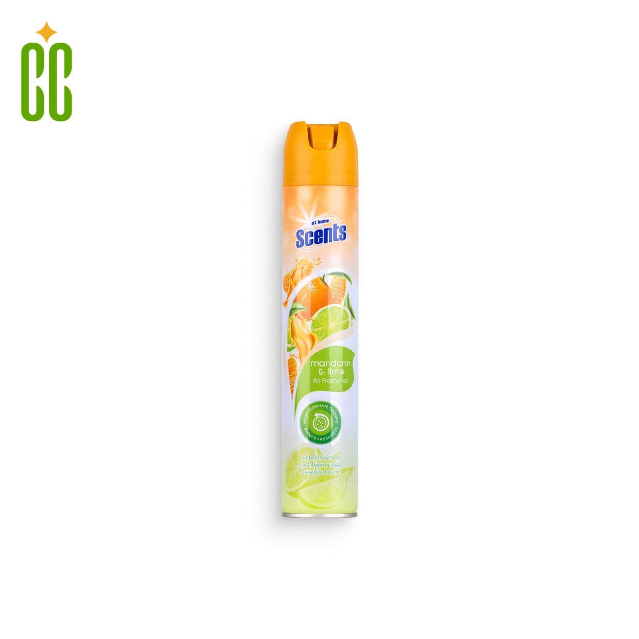 At Home Air Freshener Spray Mandarin & Lime, 400 ml