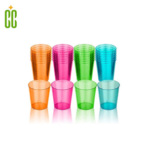 Best - Vaso Chupito Colores 33cc, 10Pcs