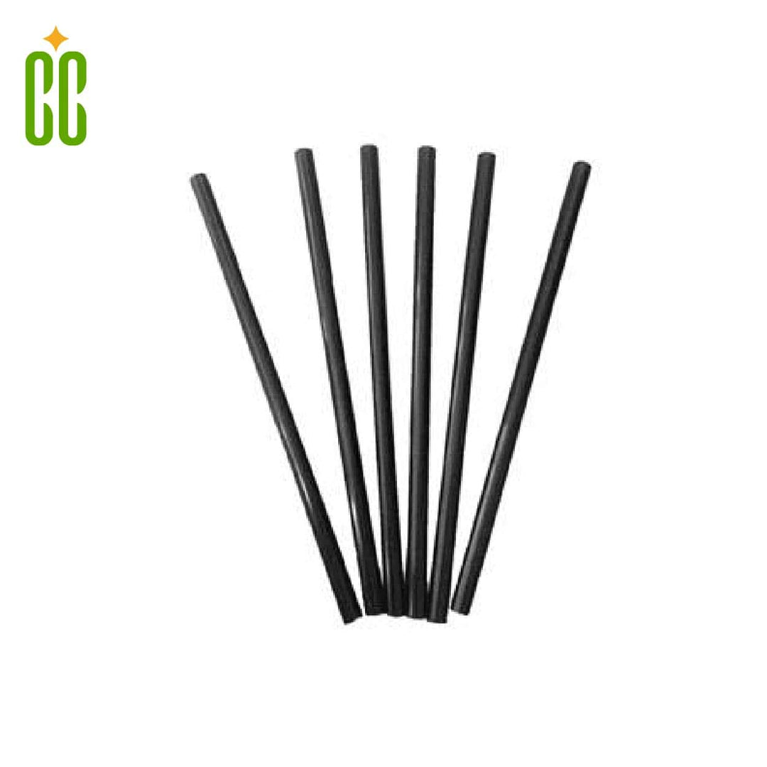 Cañas Negra Cóctel (140 x 6 mm) 12 Bolsas