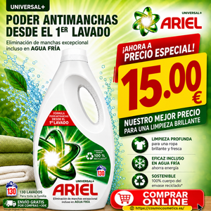 Ariel Universal Detergente Líquido – 130 Lavados