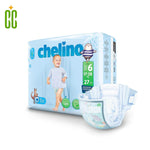 Chelino - Pañales Baby Dry, Talla 6, 17-28 kg, (27 Pañales)