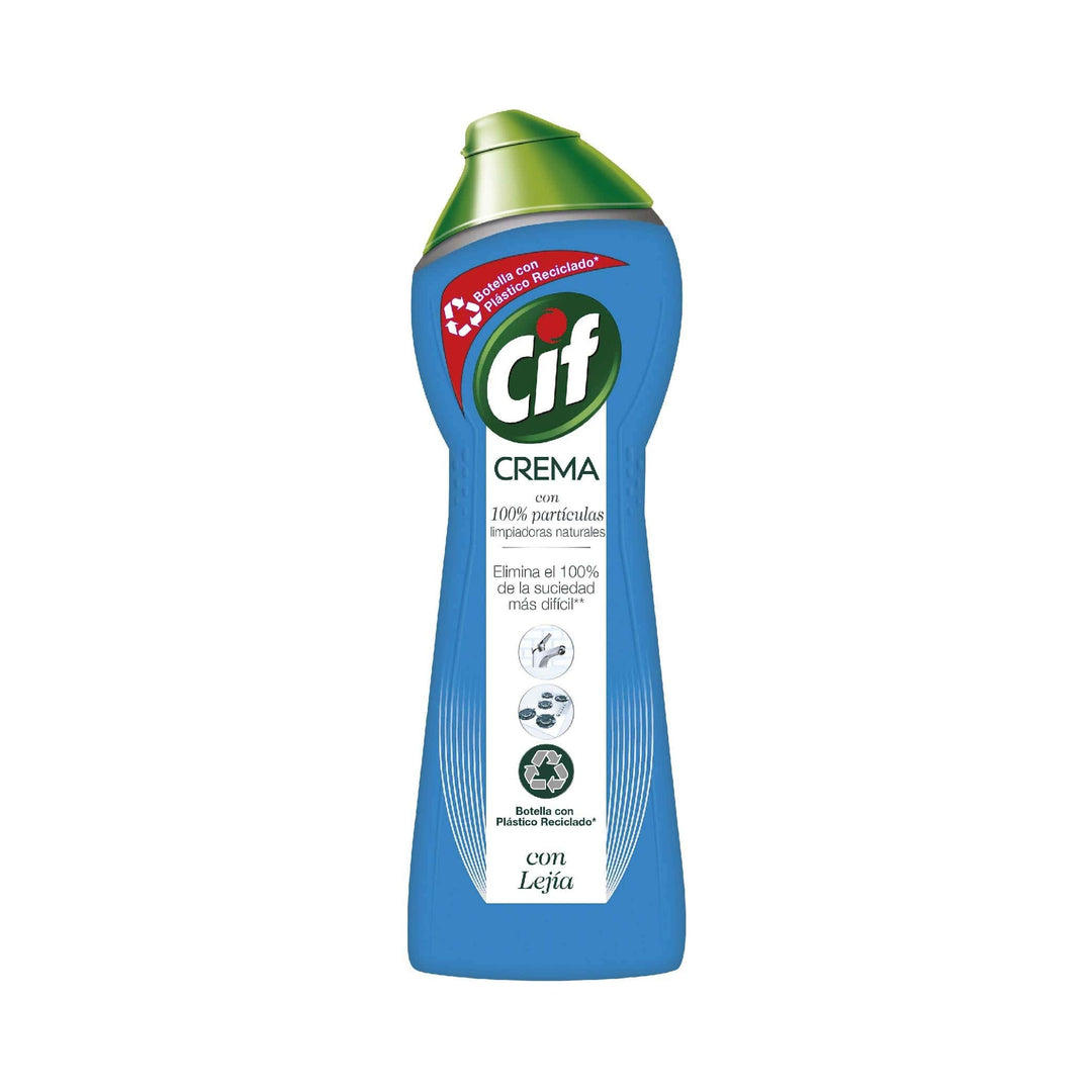 Cif Lavavajillas Mano Crema con Lejía Blancura & Brillo 650ml
