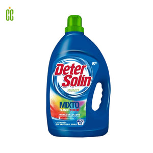 Detersolín Protect Mixto Blanco y Color 43 Lavados Líquido, 2.580ml