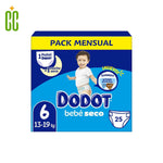 Dodot Bebé Seco - Pañales Baby Dry, Talla 6, 13-19 kg (25 Pañales)