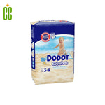 Dodot Splashers Pañales Bañadores Desechables, Talla 3-4, 6-11 kg, (12 Pañales)