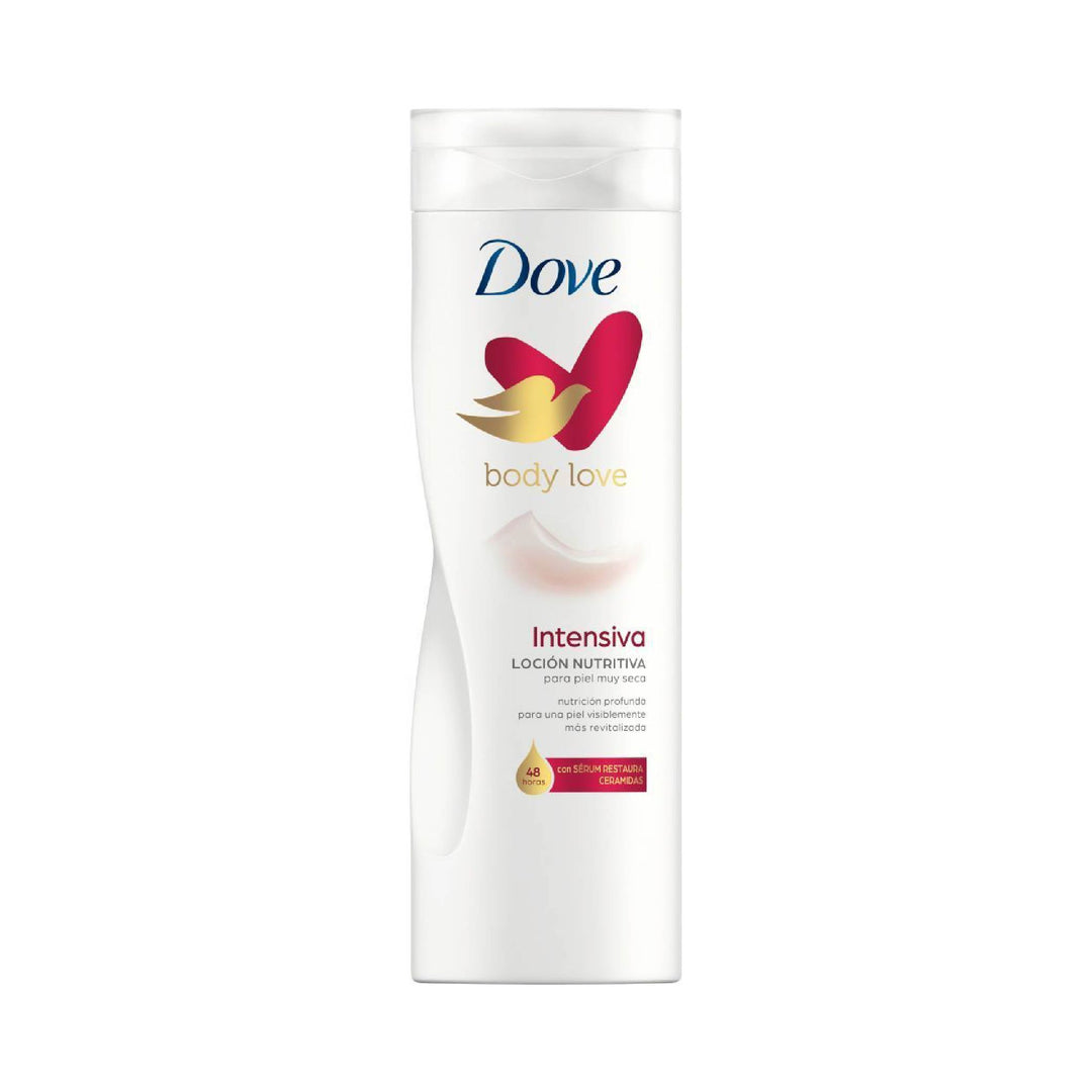 Dove Loción Leche Corporal Intensiva, 400ml
