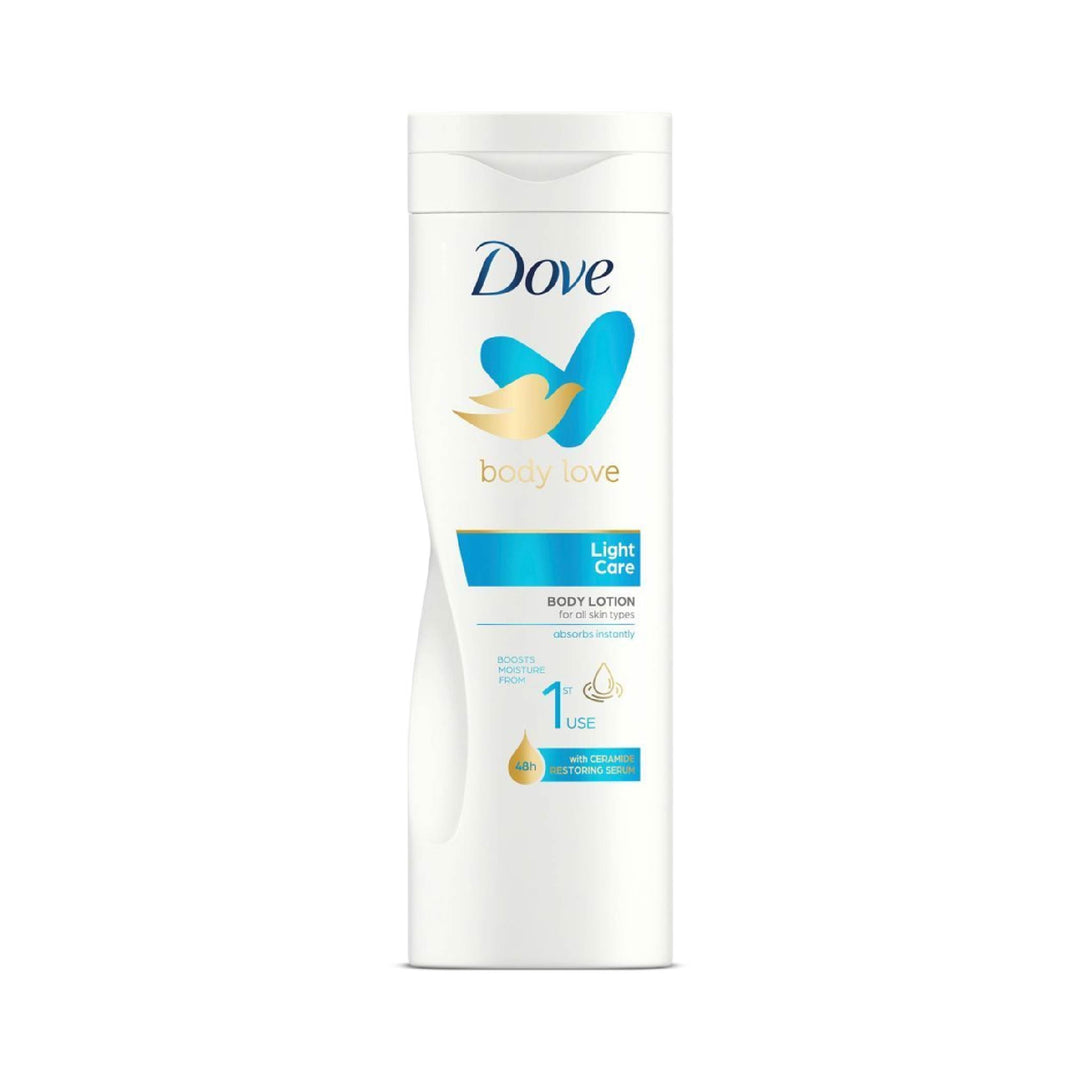 Dove Loción Leche Corporal Light Care, 400ml