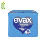 EVAX - Compresa Cottonlike Super Plus con Alas, 10 unidades
