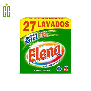 Elena Detergente en Polvo, 27 Dosis, 1.35 kg