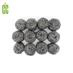 Estropajo Acero Inoxidable 40g, Lote 20 Unidades