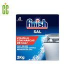 Finish Sal para Lavavajillas, Función Antical, 2kg