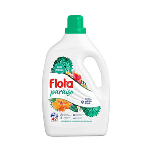 Flota Paraiso Detergente Líquido, 42 Lavados, 2.6L