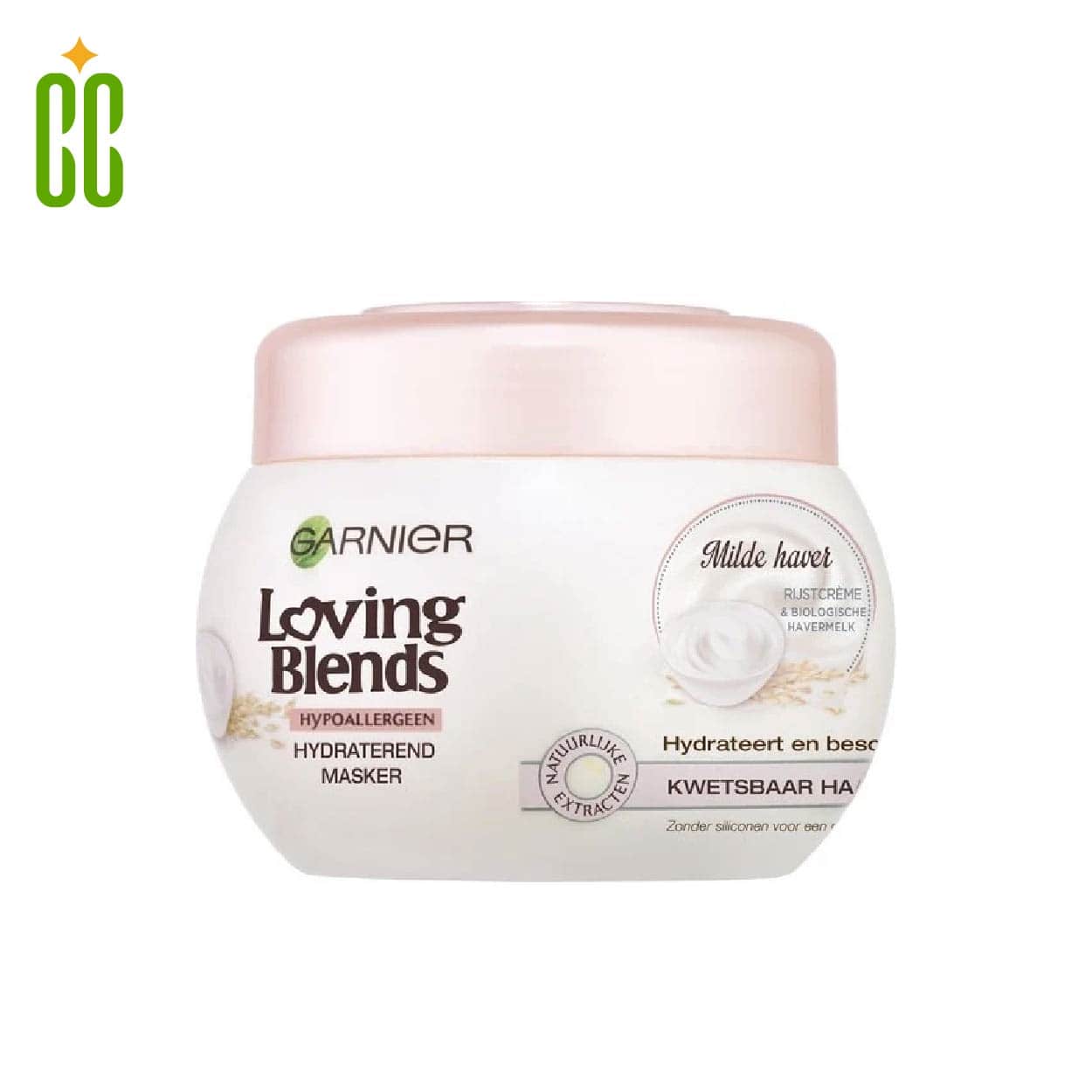 Garnier Loving Blends Milde Haver Haarmasker, 300 ml