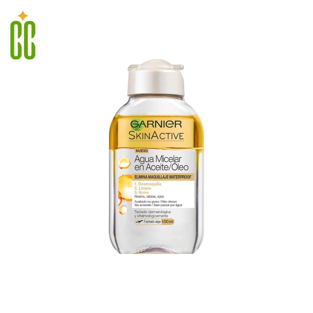 Garnier Skin Active Agua Micelar en Aceite, 100 ml