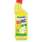 Destello Gel WC Frescor Limón, 3 en 1, 750ml