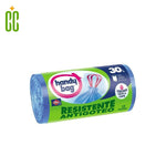 Handy Bag Bolsas de Basura 50x75cm, 30 Litros, 15 Unidades