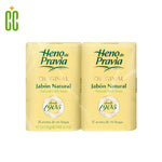 Heno de Pravia - Original Pastilla de jabón Natural, 2 x 115 g