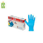 LUNA Guantes de Nitrilo, Talla Unica, 20 unidades