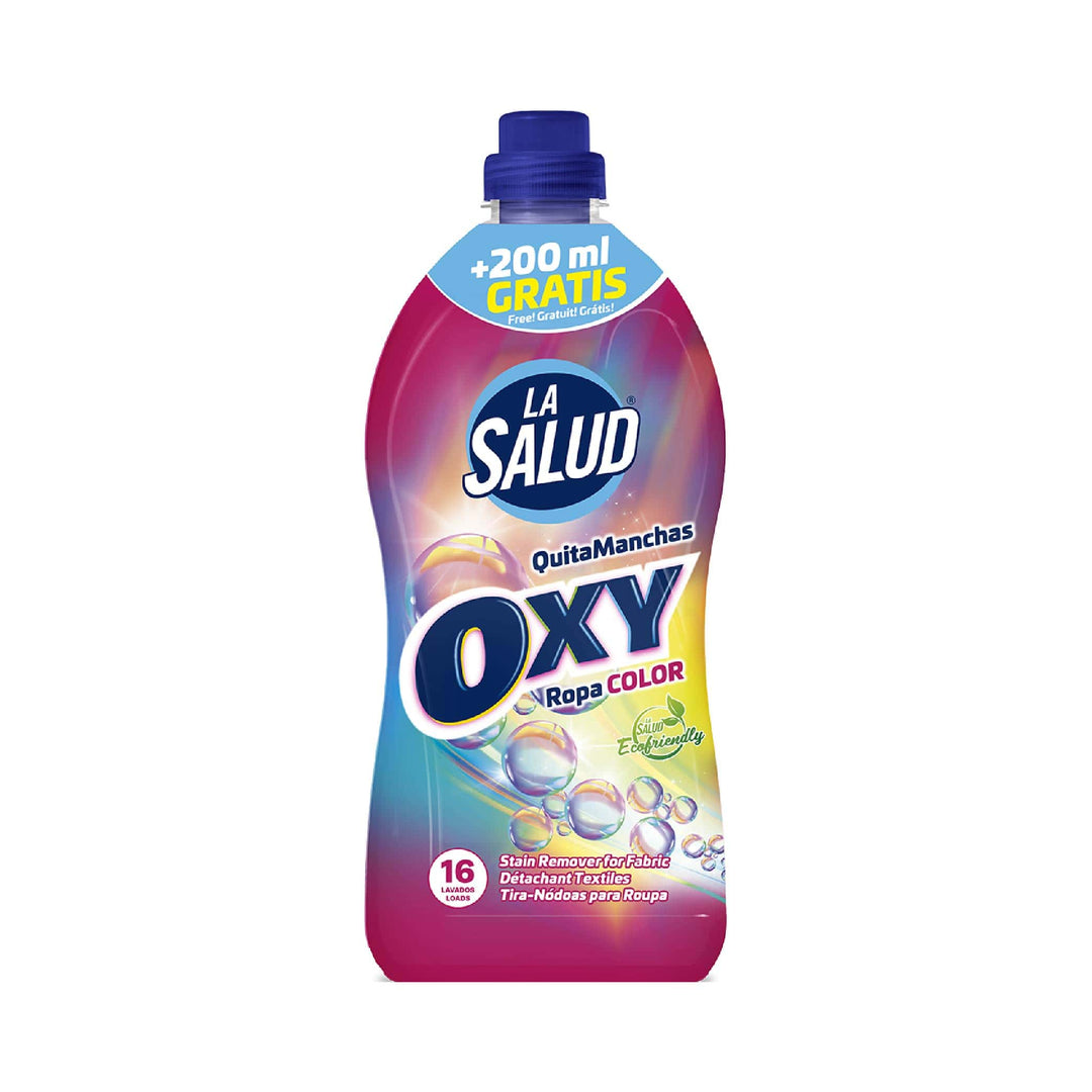 La Salud Quitamanchas Oxy Ropa Color, 16 Lavados, 1500ml