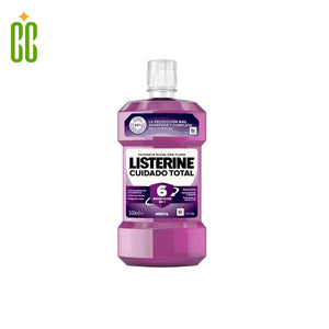 Listerine Cuidado Total 6 en 1, Menta 500ml