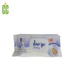 Lov'yc - Toallitas para Bebé con Crema Sensible, 99% Agua, 1 Paquete, 72 unidades
