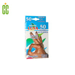 Luna Guantes de Plastico 50, Talla Unica