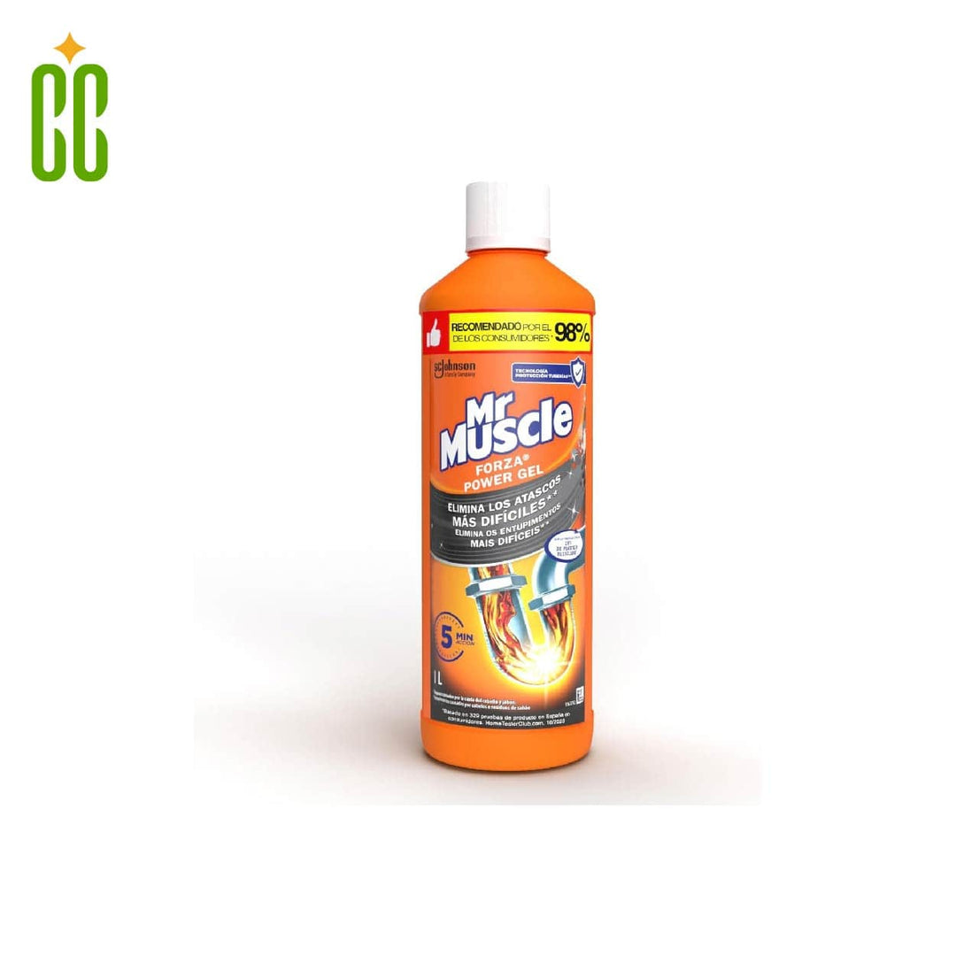 Mr Muscle Gel Limpia Tuberías, 1L