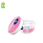NIVEA - Care 3w1 Crema Hidratante Facial Ligera y Calmante, 100ML