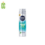 NIVEA MEN - Fresh Kick Gel de Afeitar para Hombres con Agua de Menta y Cactus, 200 ml