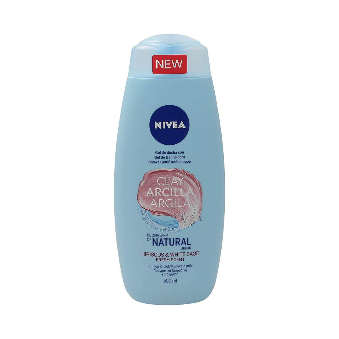 Nivea Clay Arcilla Argila Gel de Ducha, 500ml