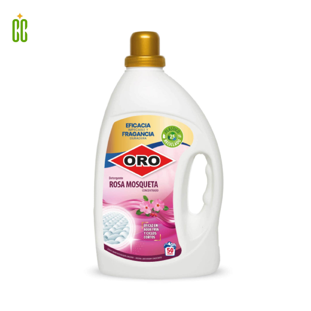 Oro Detergente Rosa Mosqueta 50 Lavados, 2500ml