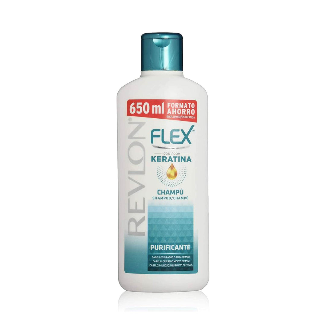 Revlon Flex con Keratina Champú Purificante, 650ml